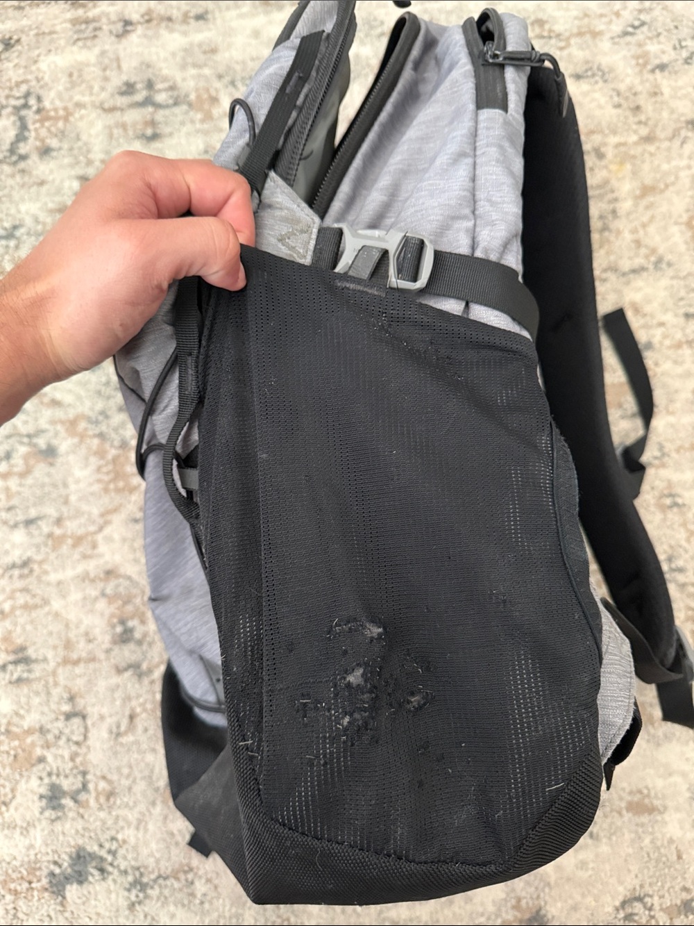 The North Face Grey and Black Borealis Backpack - Picture 7 of 7